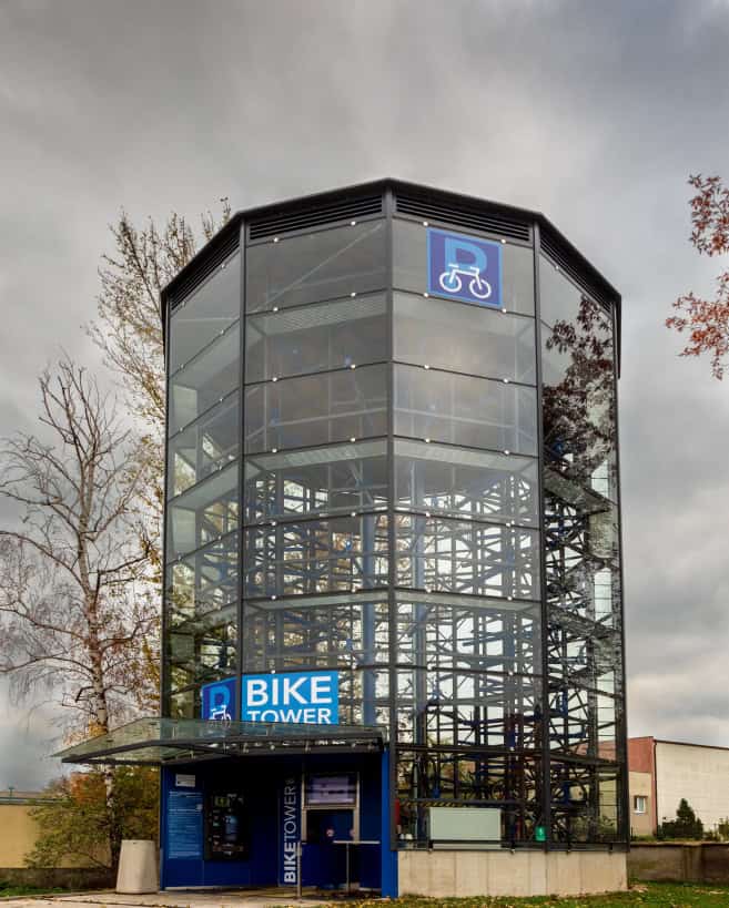 Parcări automatizate și securizate pentru biciclete