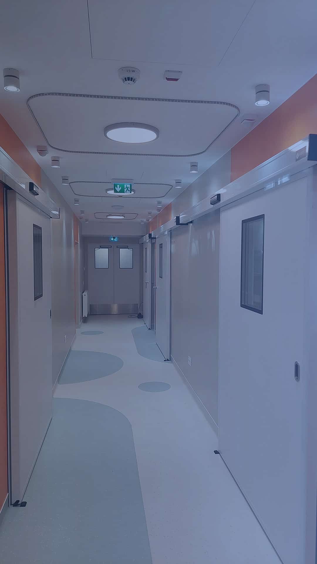 Uși de spital automate culisante Tormed AUT