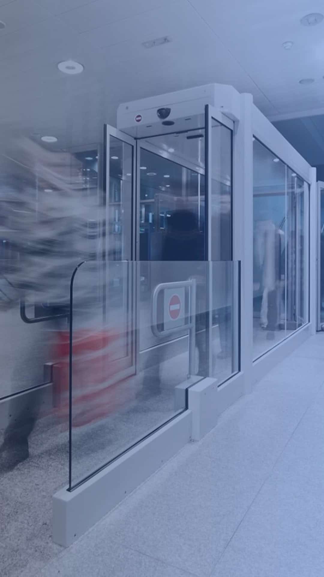 Uși flux dirijat, uși automate pietonale, KADRA