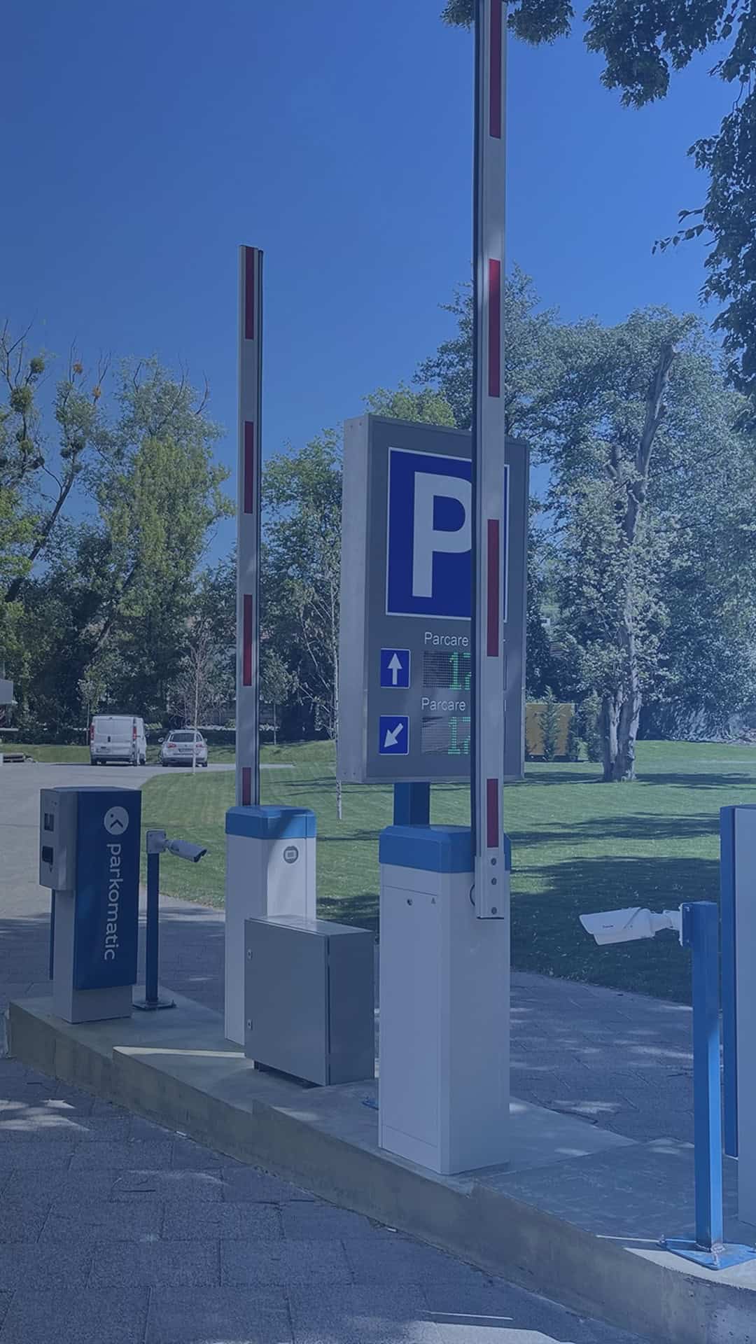 KADRA, sisteme de parcare cu barieră Parkomatic