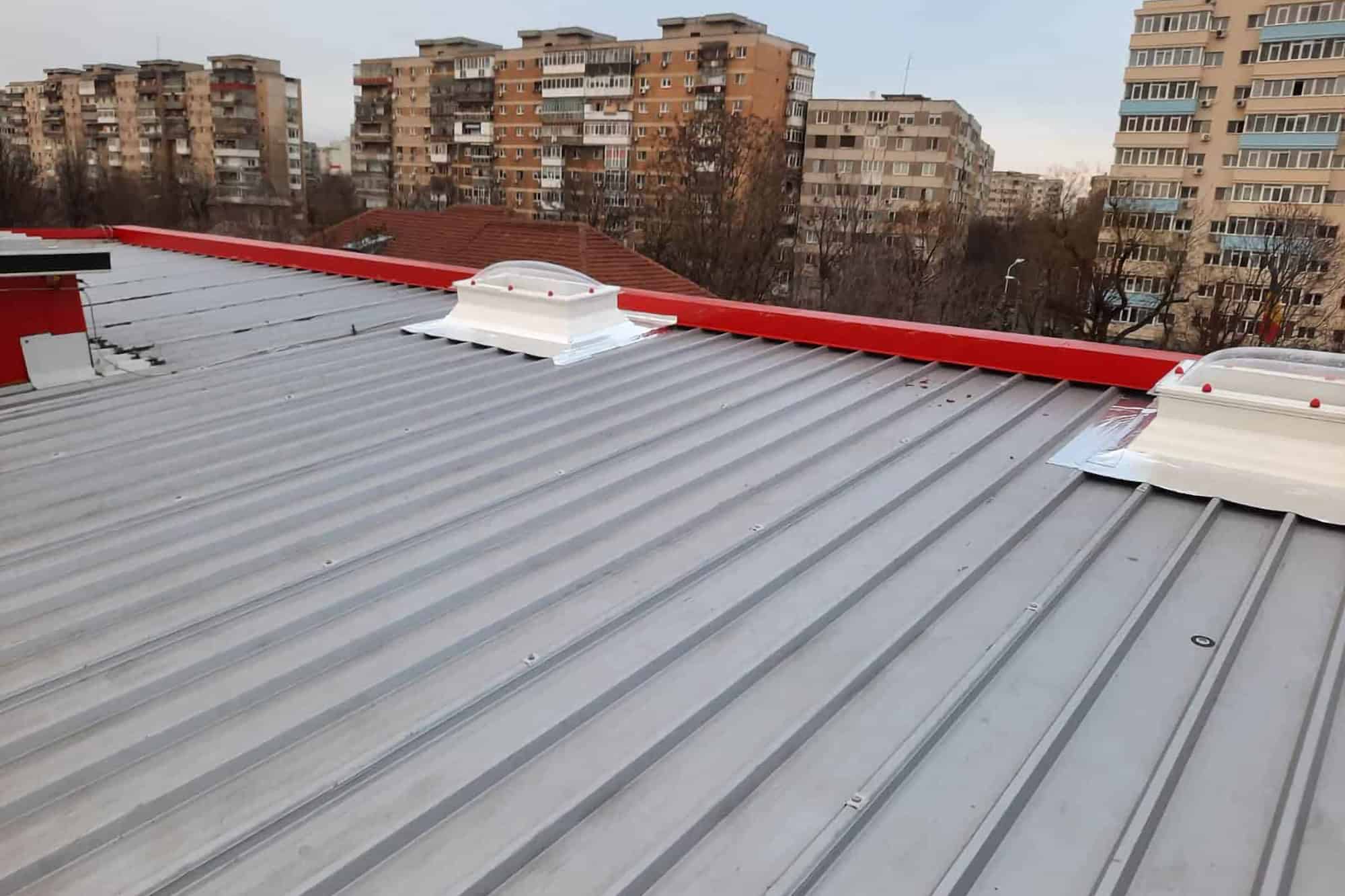 Luminatoare policarbonat Skylux de la KADRA pentru Spitalul Bagdasar Arseni