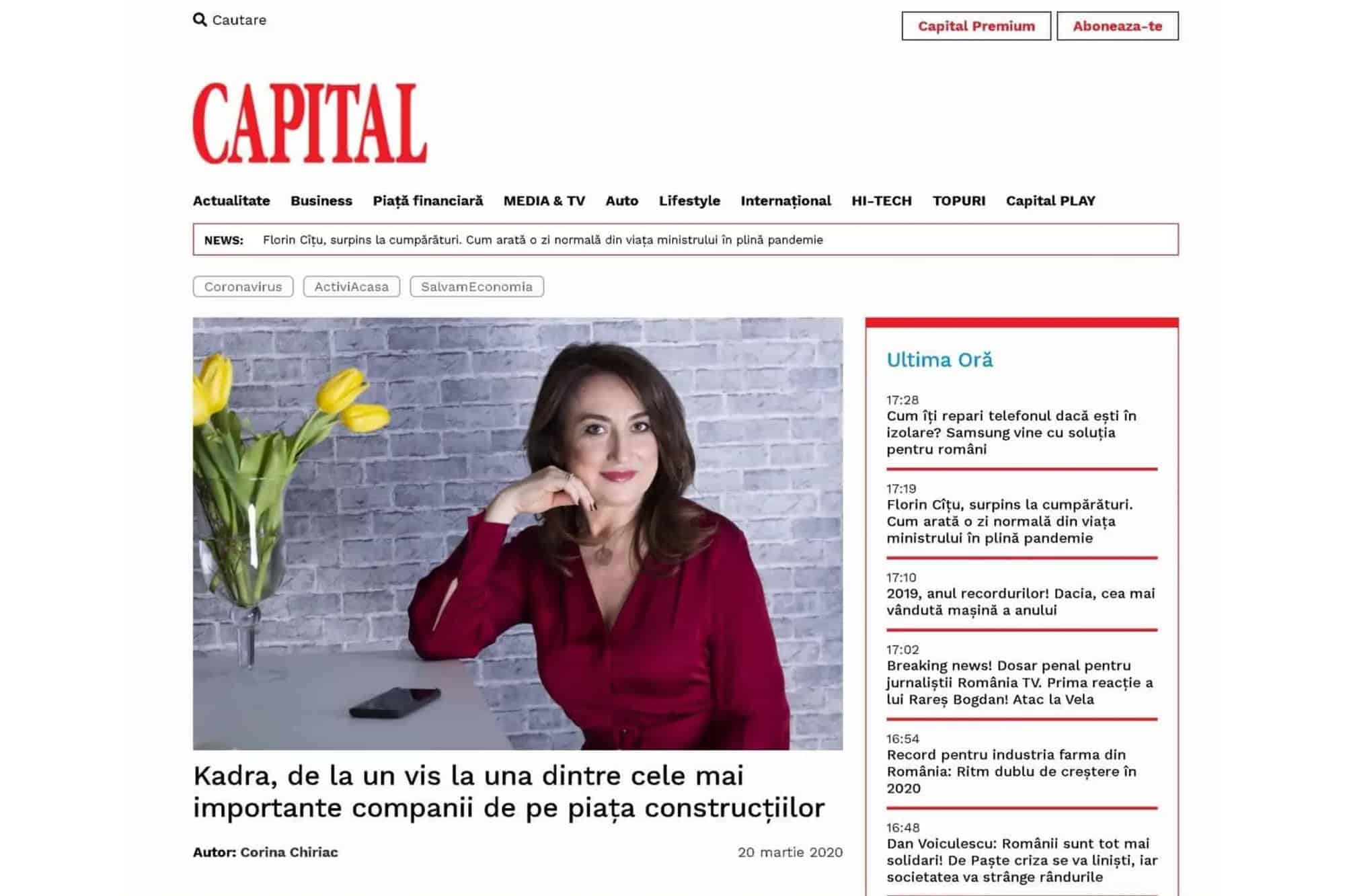 Povestea KADRA de la un vis la una dintre cele mai importante companii de pe piața construcțiilor