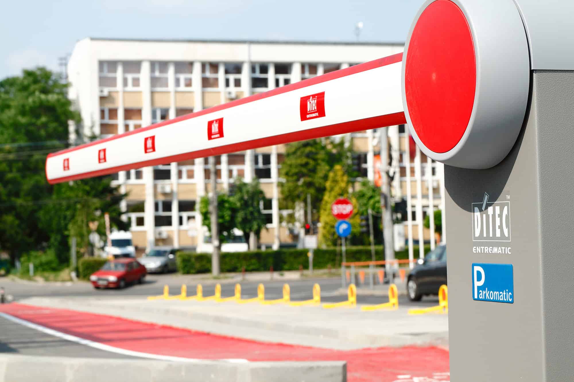 Sistem de parcare pentru clădiri și spații publice